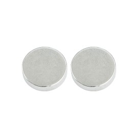 Connex DY7100004 Magnet Neodymium Round 11 kg Pack of 2, 2 x 2 x 0.5 cm