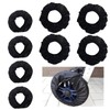 PLATEYTR 8pcs Wheel Covers, Stroller Wheel Protectors, Waterproof and Dirt