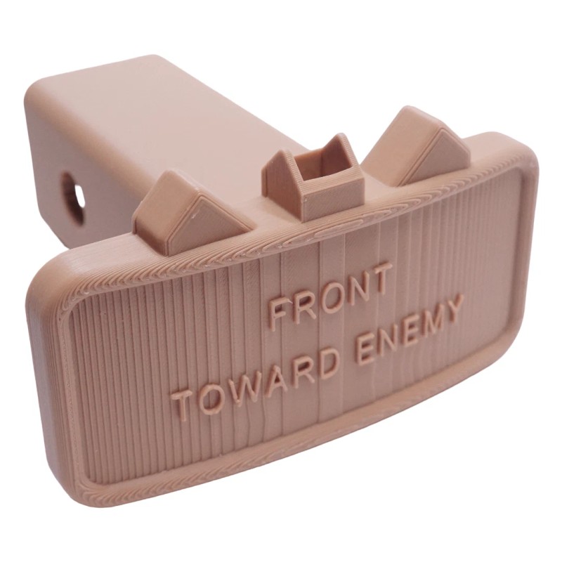 3DEXCEL Claymore Mine Tow Hitch Receiver Plug Cover 2” Car,