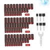 Tofficu 307pcs Electric Emery Polishing Circle Durable Emery Grinding Discs