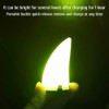 2Pcs Helmet Light Up Devil Horns Rechargeable with Quick Release