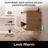 Geeni Smart Water Alarm Leak Detector with Siren - 80dB
