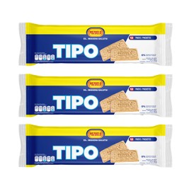Pozuelo Tipo Cookies | Less Calories & Sodium | Classic Snack | 9.65 Oz (Pack of 3)
