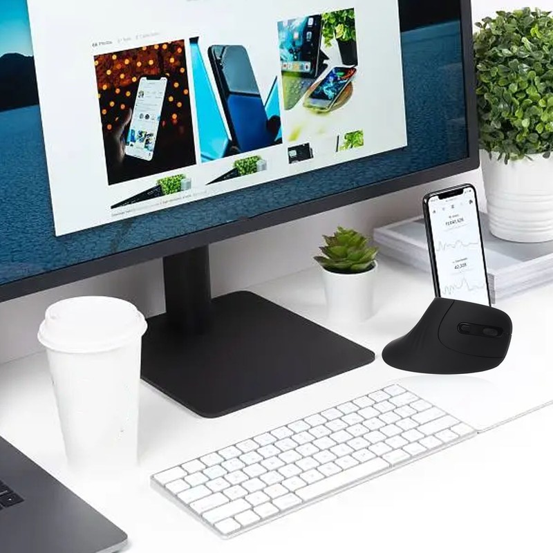 Wireless Vertical Mouse Ergonomic 6 Buttons 800 1200 2400 3200