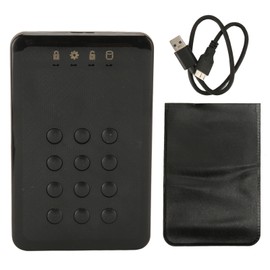 Encrypted Hard Drive Enclosure 2.5inch USB3.0 SATA Password Access Hardware Encrypted Portable External Hard Drive Enclosure