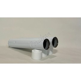 CERULEAN Empty Aluminum Paint Tubes with needle cap unsealed –Size:45ml (20) 20 PCS, 1.52 Fl Oz (Pack of 20)