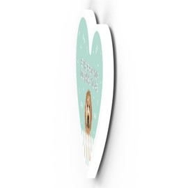 Global Designs Cockapoo Person Your Dog Thinks You Are Katie Pearson Artworks Heart Shaped Wooden Magnet