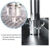 Focmkeas Chucking Reamer 5/8", H7 HSS Cobalt M35 Lathe Machine