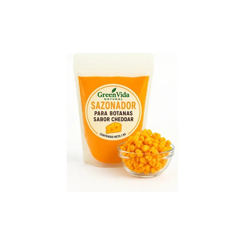 Queso Cheddar En Polvo Para Palomitas 1 Kilo