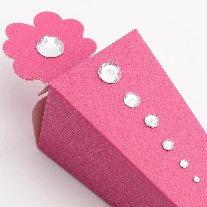 Italian Options - 2mm Pale Pink Diamante Rhinestone Gem Crystal