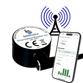 bitShake bitShake SmartMeterReader - AIR | WiFi | TASMOTA vorinstalliert | WLAN | MQTT | IR Lesekopf