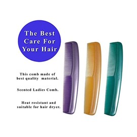 SBWC Hair Combs For Men And Women Boys And Girls For All Type Of Hair Style (Multicolour) (pack of 3)
