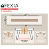 FEXIA Boho Table Runner for Home Decor with Tassels 90