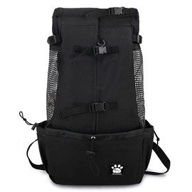 1-25kg Dog Carrier Bag with Drawstring Ventilated Pet Backpack for Small Medium Dogs Daily Puppy Carrier for Walking Outdoor Safety Comfortable Lightweight