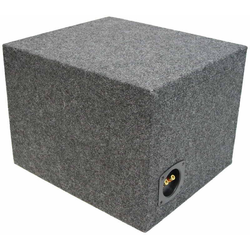 Car Audio Single 15" Vented Subwoofer Stereo Sub Box Ported