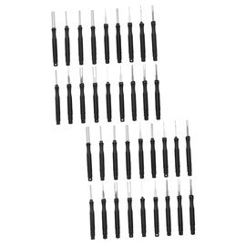 iplusmile 36pcs Terminal Ejector Kit Tool Ergonomic Pin Extractor for Automotive Repair Compatible Various Connectors and Terminals for Efficient Disassembly Tasks