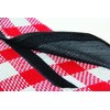 Camco Classic Red & White Checkered Picnic Blanket with Waterproof