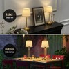 ONEWISH Cordless Lamp-Battery Operated Table lamp, 4000mAh Rechargeable, Stepless Dimmable,