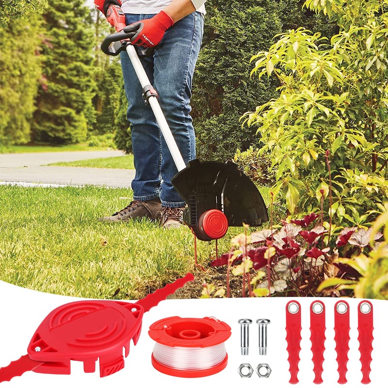 Kaberalty CMZST0653 CMZST065 Trimmer Head Blades Spool line 30ft 0.065"