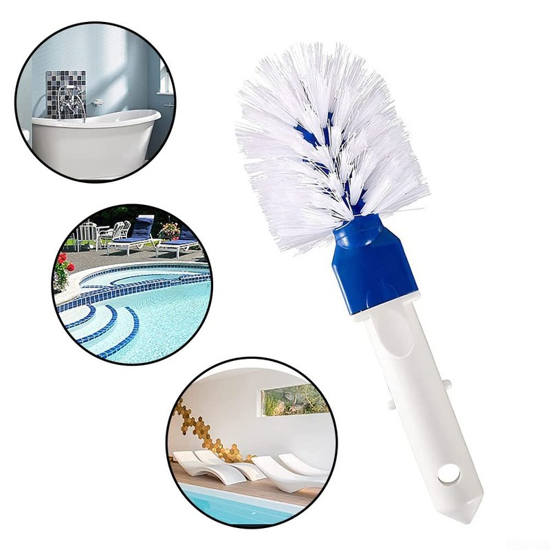 Pool Brushes, Swimming Pool Corner Brush, Pool Step Cleaning, Round