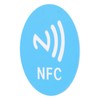 20 Pcs ID5200 NFC Stickers Adhesive Label Round 40mm Anti