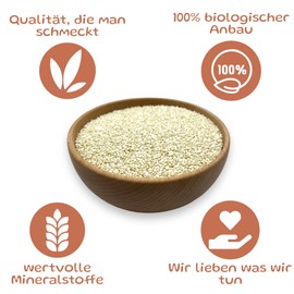 Organic Sesame: 1 kg Pure Pleasure from Controlled Organic Cultivation