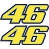 Valentino Rossi Motorcycle Sticker The Doctor Weatherproof Sticker for Car,