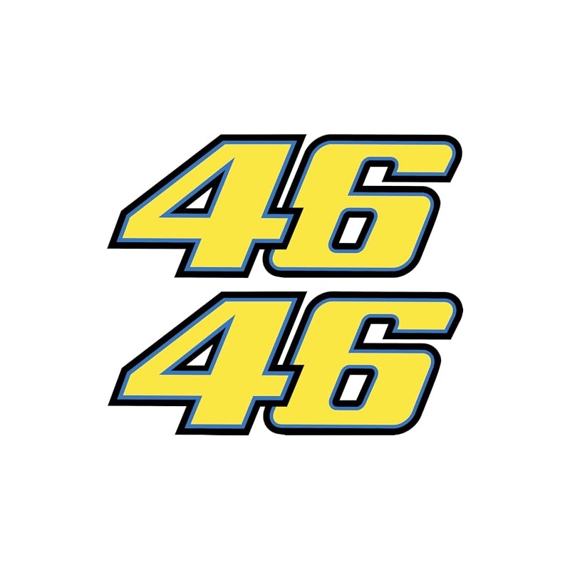 Valentino Rossi Motorcycle Sticker The Doctor Weatherproof Sticker for Car,