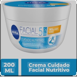 Nivea Cuidado Facial Nutritivo 200mL