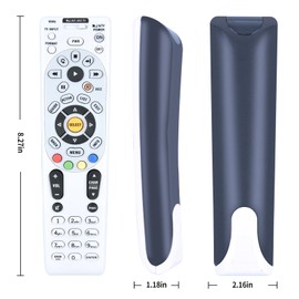 Rc66 Universal Replaced Remote Control fit for DIRECTV Rc65 H24 Hr24 H25 R16 D12 RC65X RC66X 2998BC0-0-R RC65L LCD LED HDTV Plasma TV TVs A/V Receiver
