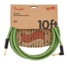 Fender Festival Hemp - Cable de instrumento para guitarra, accesorios