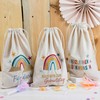 Papierdrachen 3 Birthday Gift Bags - Rainbow - Made of