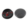 VILLFUL Mm Black Desk Grommet Cable Cover for Desk Hole