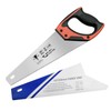 14 Inch Wood Hand Saw, Non-Slip Ergonomic Handle Rustproof Wood