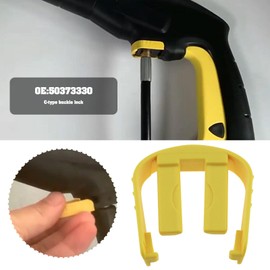 ECSiNG 2pcs Pressure Washer Quick Connect Snap Ring 50373330 Compatible with Karcher K2 K3 K4 K5 K6 K7 Replacement C Clips Yellow