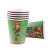 P'tit Clown re14056 – Pack of 6 Robin Hood Cups