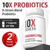 10X Health Probiotics - Immune Support Supplement & Probiotics for
