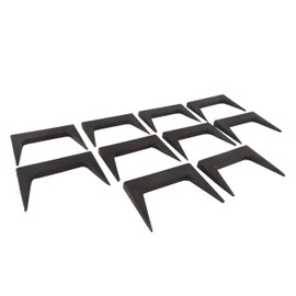 Taytools 500030 Pack of 10 Each 2 Inch Pinch Dogs with Square Back and Tapered Legs