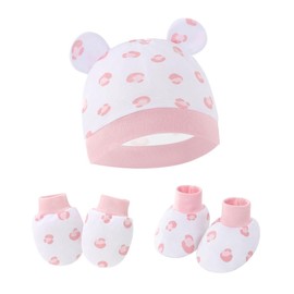 Children's Boy's Warm Soft Winter Hats for Girls Toddler Baby and Kids Double Layer Knitted Hat Children Slouch Beanie Hat Cotton