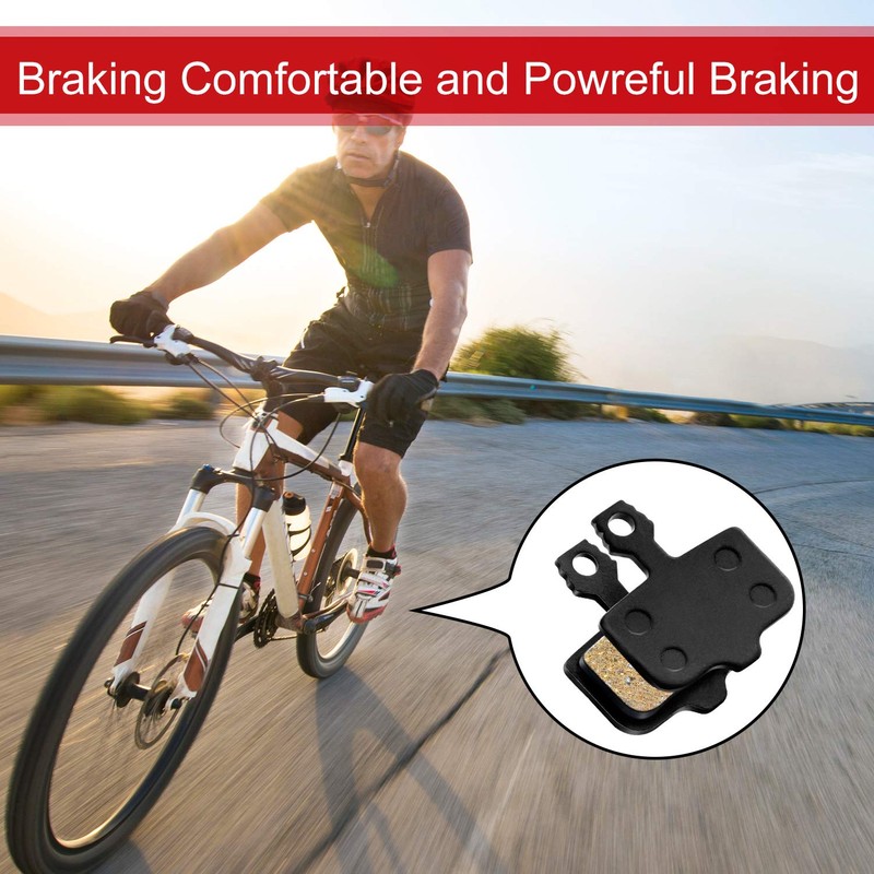 4 Pairs Bicycle Disc Brake Pads Compatible with Avid Elixir
