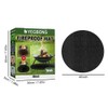 Fire Pit Mat Under Grill Mat Round Grill Mat Outdoor