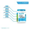 Aminoácidos Bcaas + Glutamina Blu-e 1kg Varios Sabores