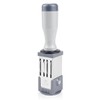 UPIQNG Time Date Stamp Handheld Rolling Stamp Round Plastic Time
