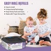 Jumbo Square Refills Disposal Bags Refill Compatible with Genie Diaper