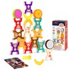 Battat Education – Stacking Toy for Kids – Wooden Monkeys