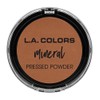 L.A. COLORS Mineral Pressed Powder, Mocha CMP383
