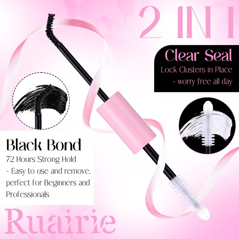 Bond and Seal Lash Glue for Eyelash Clusters Strong Hold