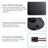 5PCS Smoke LED Cab Light White Top Roof Running Cab
