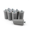 8 x roller shutter stoppers, colour: grey/brown/white/anthracite/black (grey open)