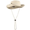 Wide Brim Hiking Fishing Safari Boonie Bucket Hats 100% Cotton